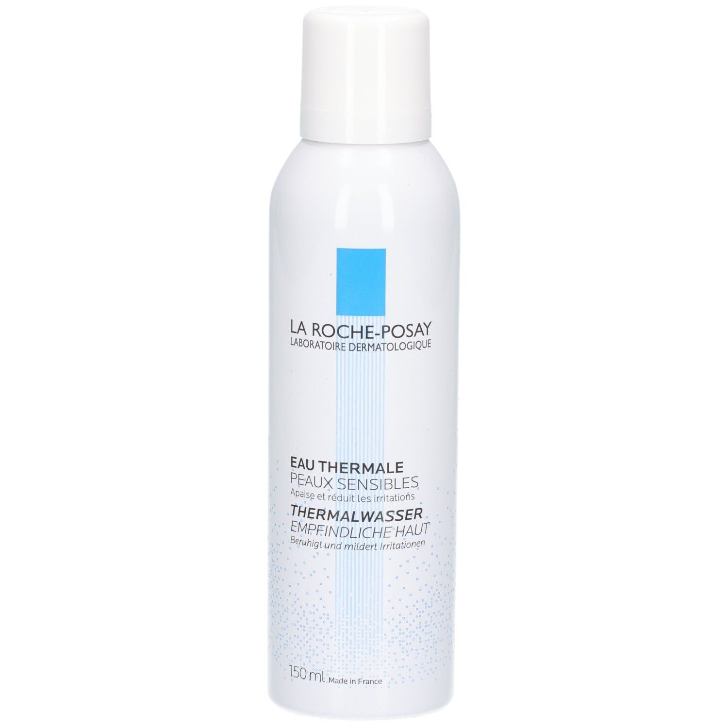 Spray acqua termale La Roche Posay per pelli sensibili, 150ml, vista frontale.