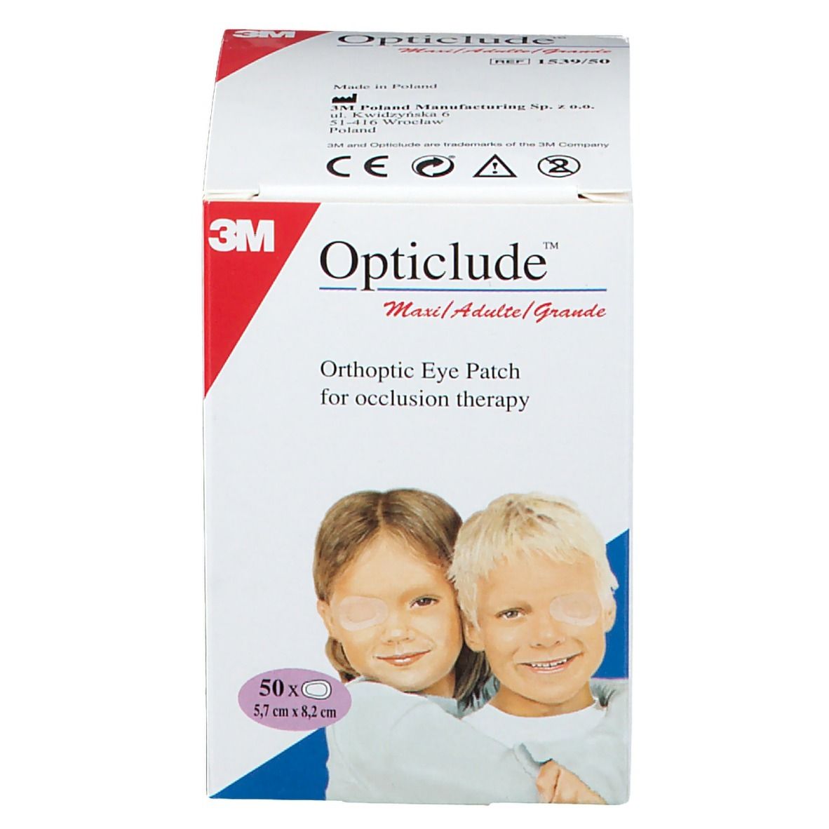 3M Opticlude™ Cerotto Oculare per Terapia Occlusiva
