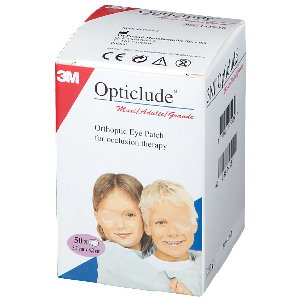 3M Opticlude™ Cerotto Oculare per Terapia Occlusiva