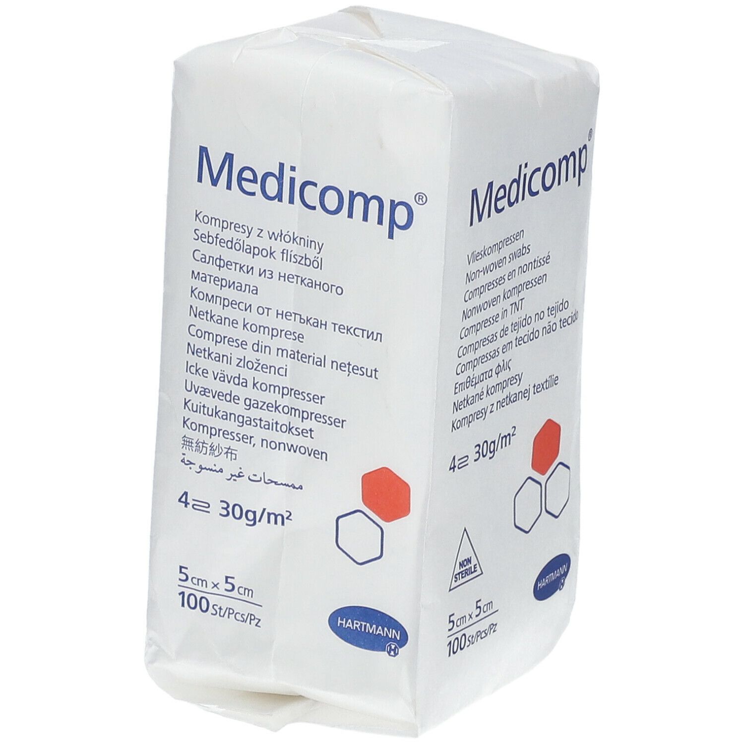 Hartmann Medicomp® 4 Strati Non Sterili 5 x 5 cm