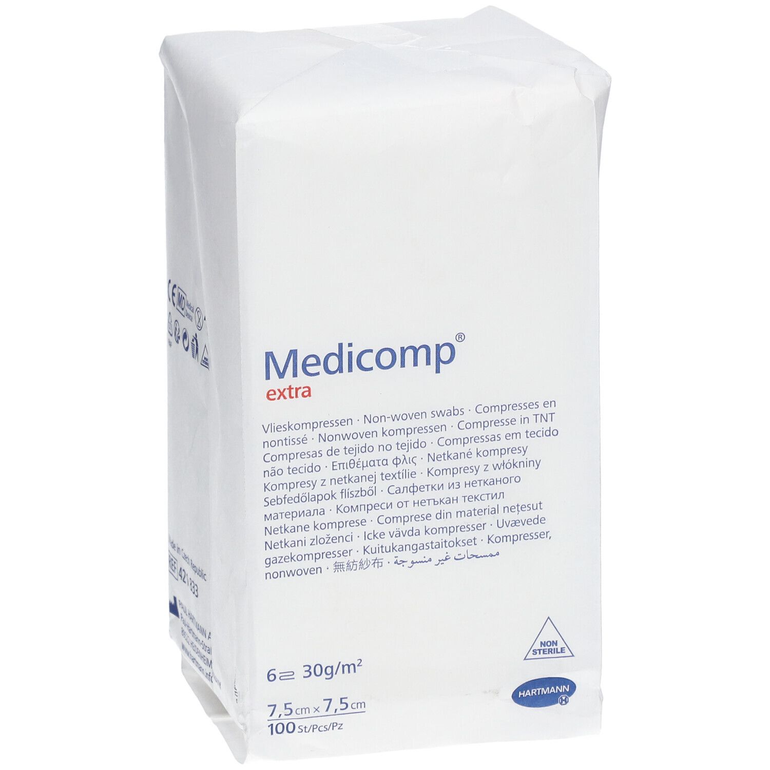 Hartmann Medicomp® 6 Strati Non Sterili 7,5 x 7,5 cm