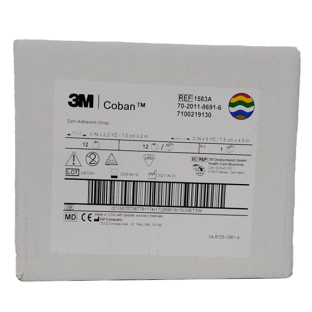 3M™ Coban™ Rainbow 7,5 cm x 4,5 m