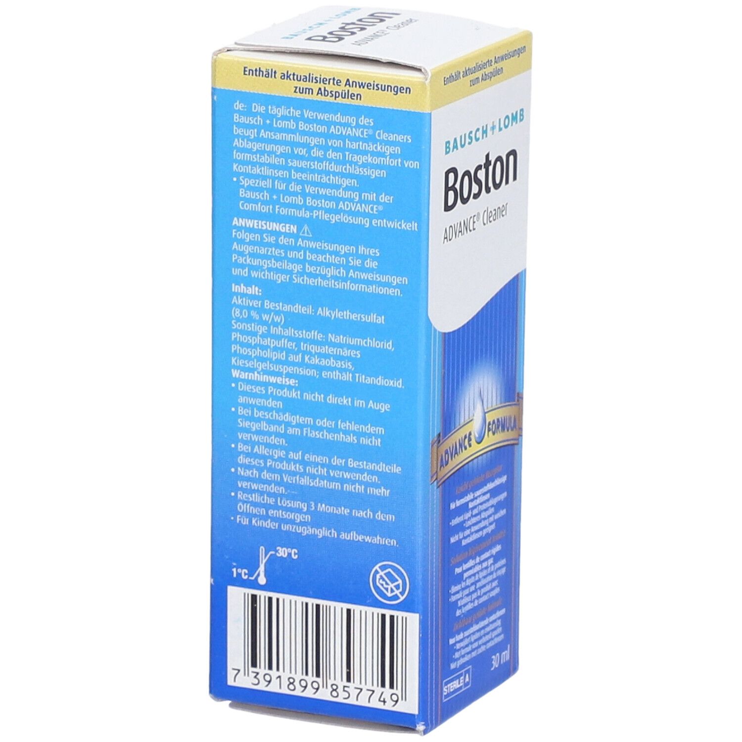 Bausch Lomb Boston Hard Cleaner