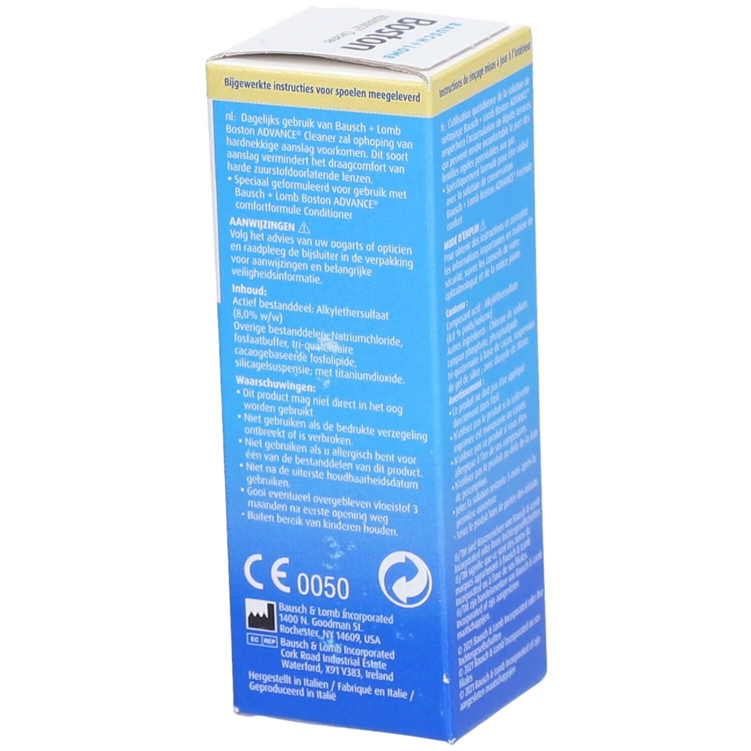 Bausch Lomb Boston Hard Cleaner