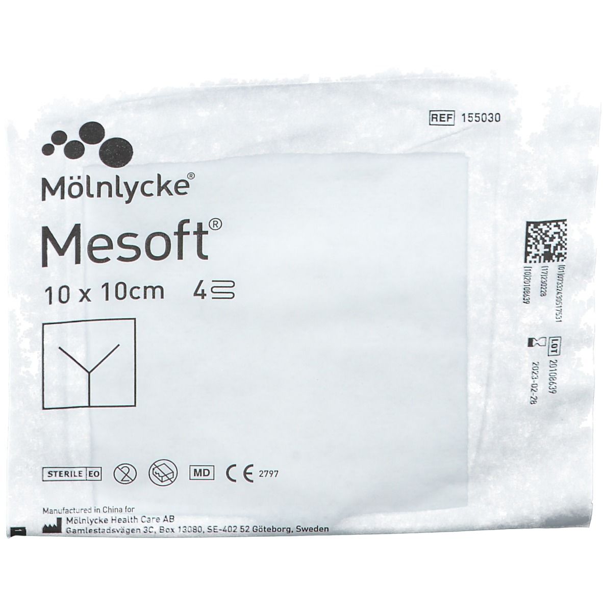 Mesoft® 10 x 10 cm