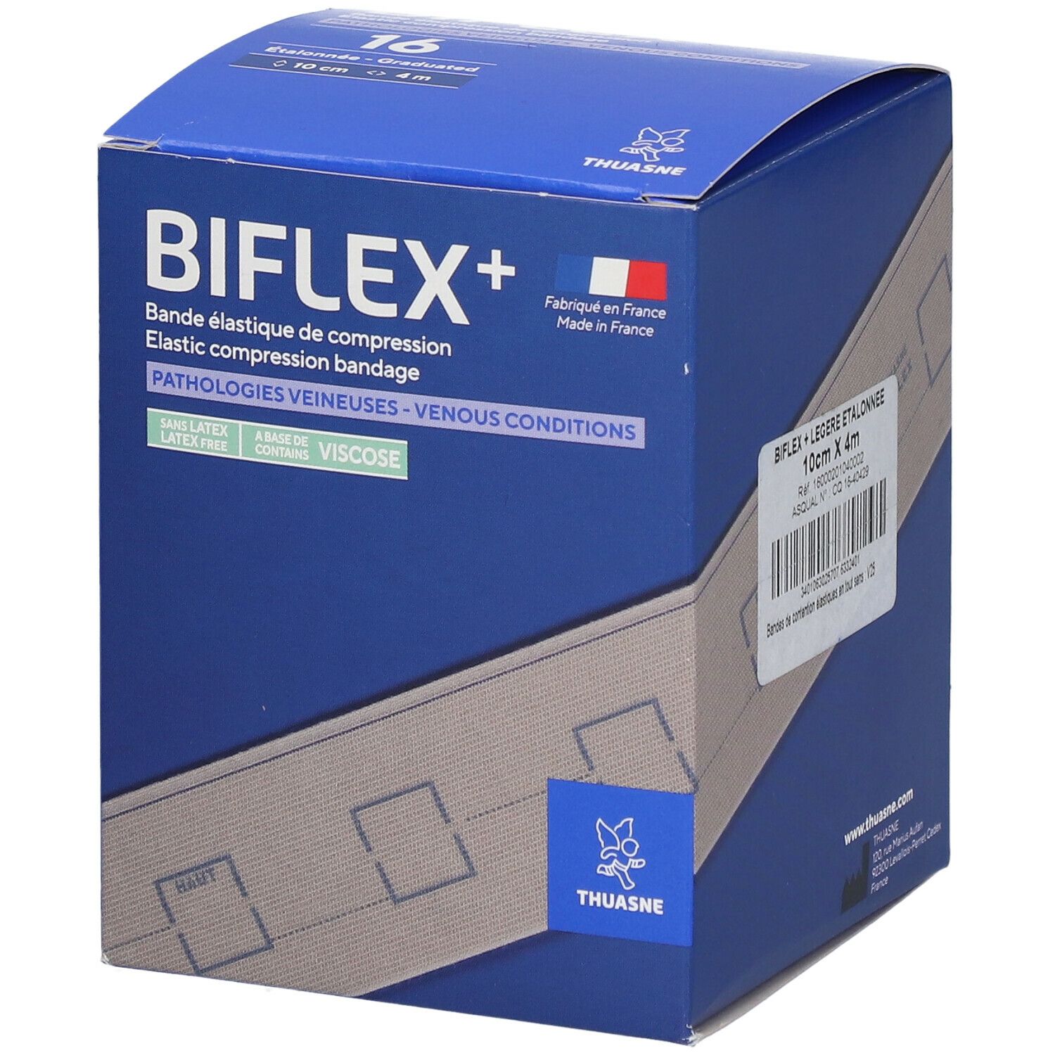 Biflex 16+ Medium Stretch + Indic. Beige 10cm x 4 m
