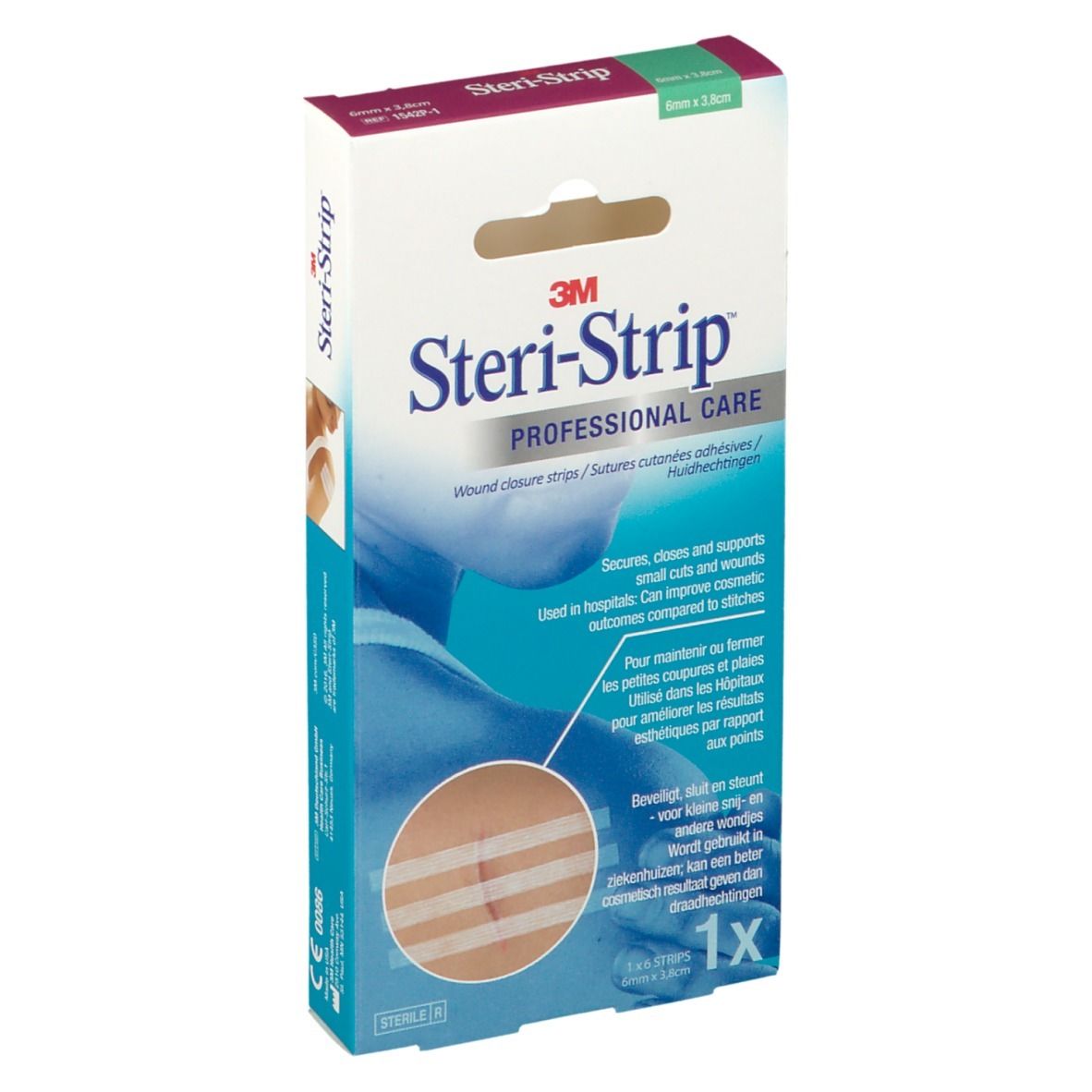3M Steri-Strip™ Sterile 6mm x 3,8cm