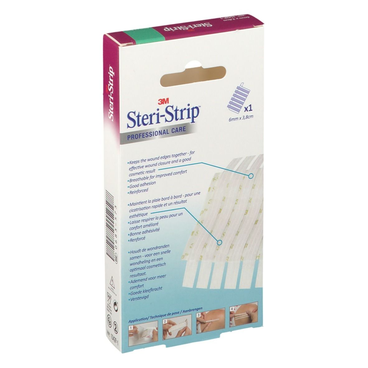 3M Steri-Strip™ Sterile 6mm x 3,8cm