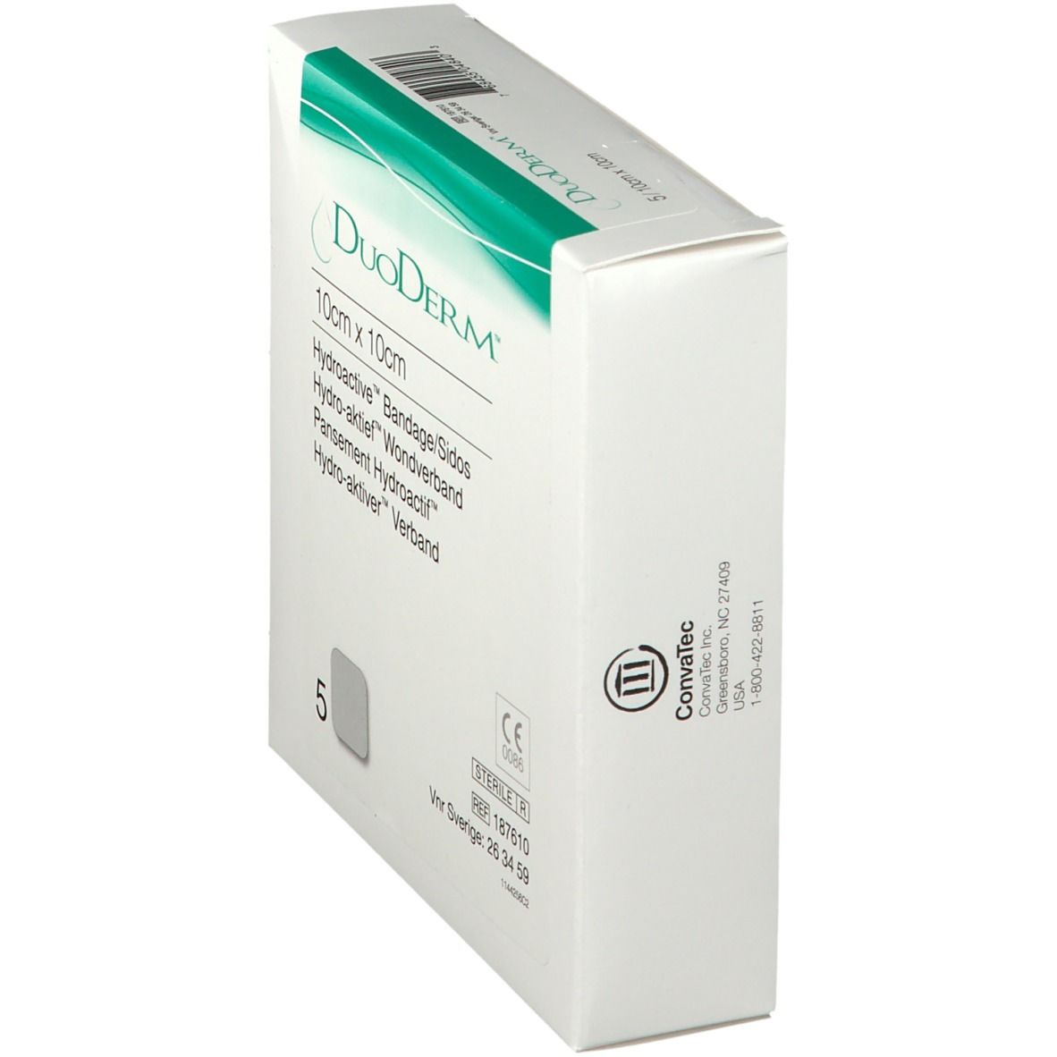 DuoDERM® 10c m x 10 cm