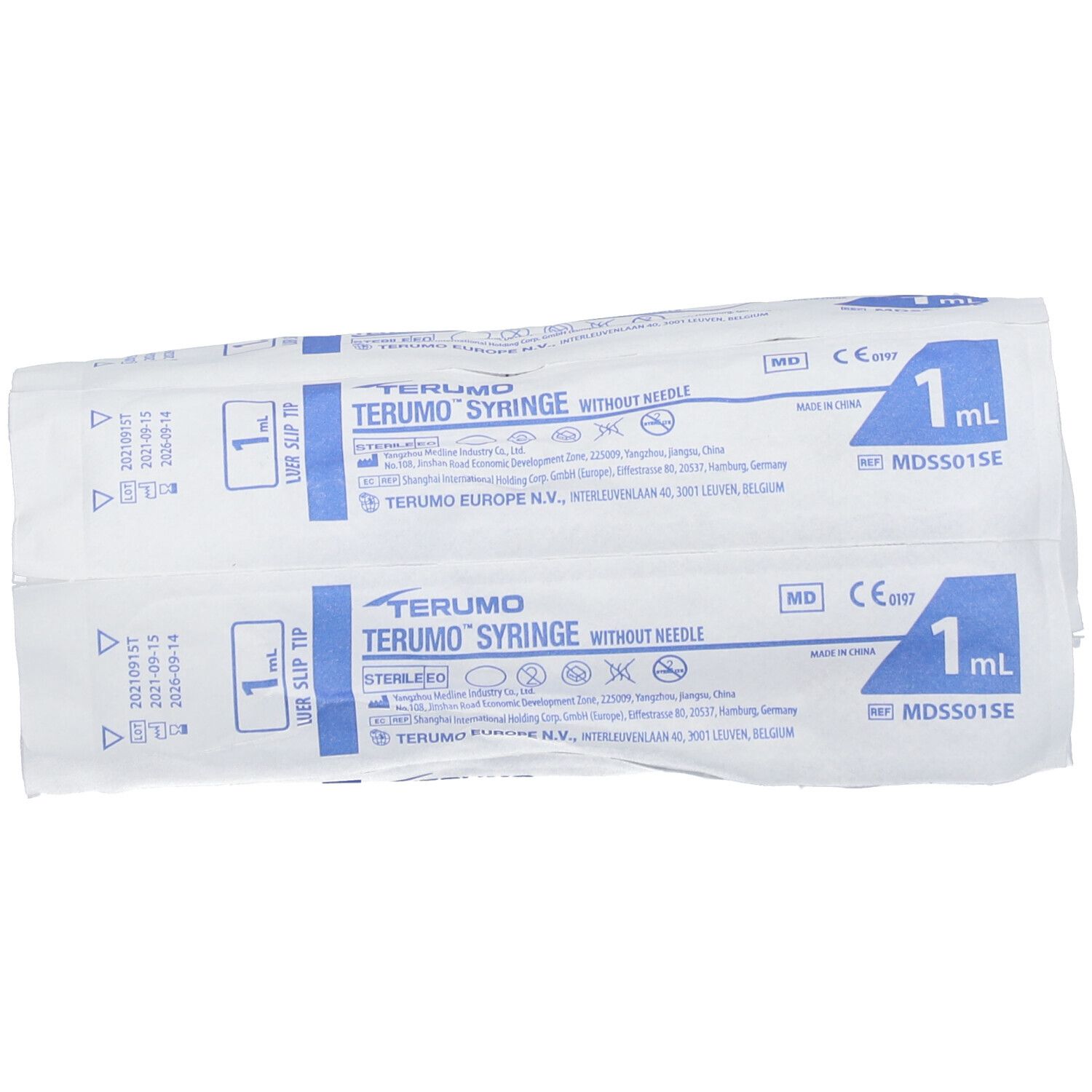 Terumo Disposable Syringe 1ml Without Needle