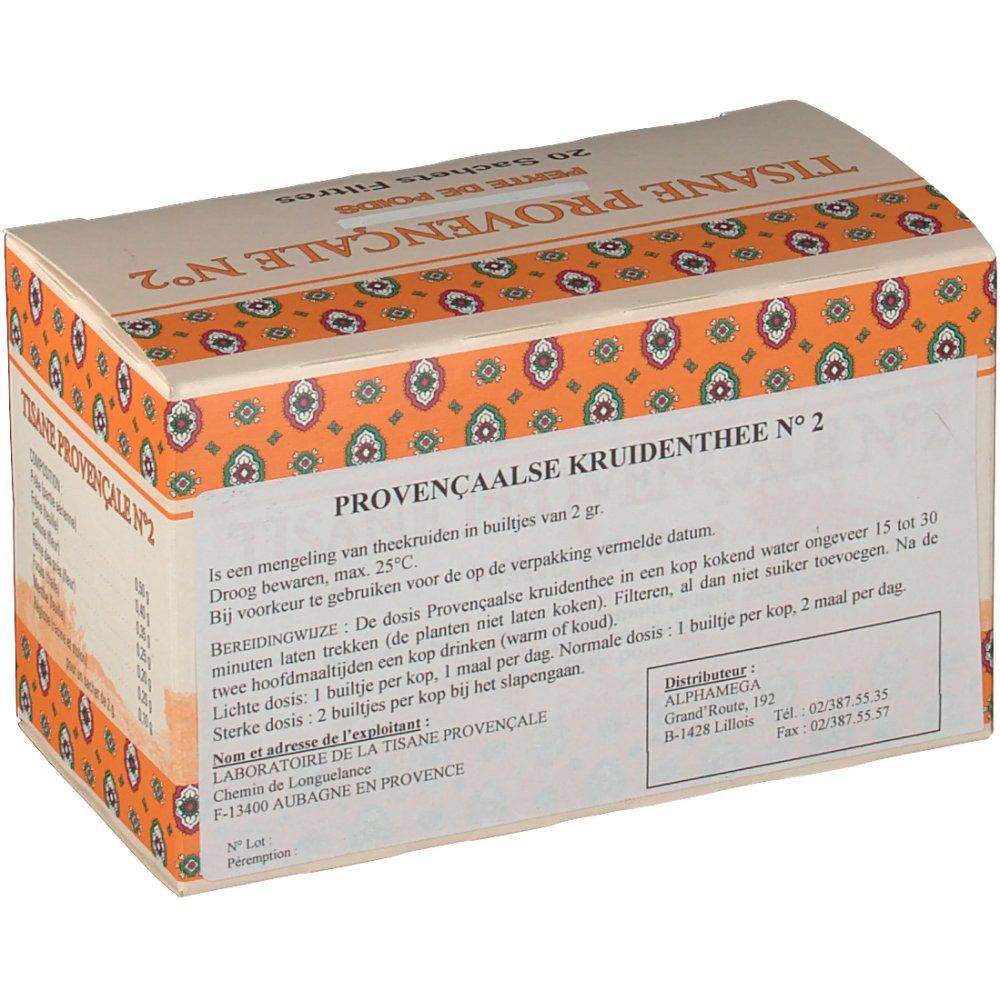 Alphamega Provencal Herb Tea N2