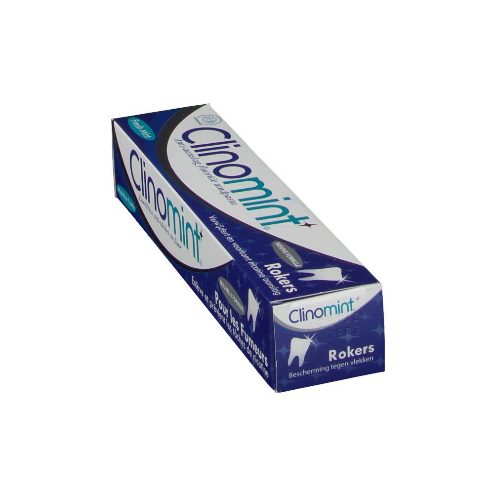 Clinomint Toothpaste Fluor Smoker