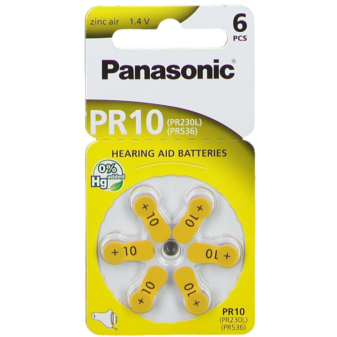 Panasonic Battery Ear Device Yellow Pr 230H