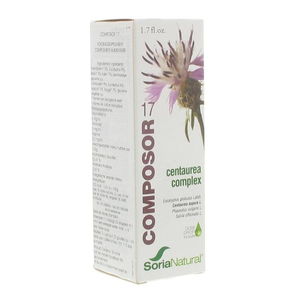 SoSoria Natural ia Composor 17 Centaurea/ Glucosor