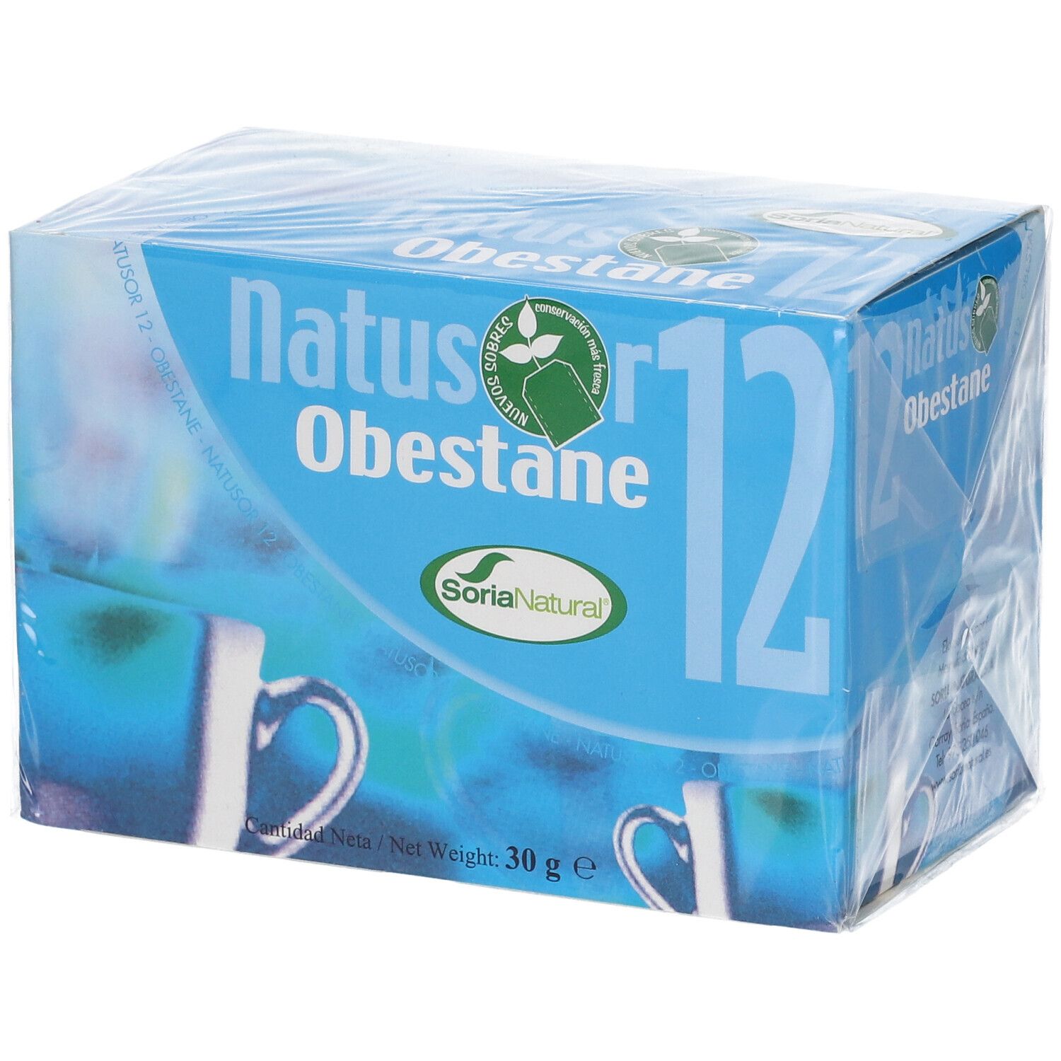 Soria Natural Natusor 12 Obestane Tea