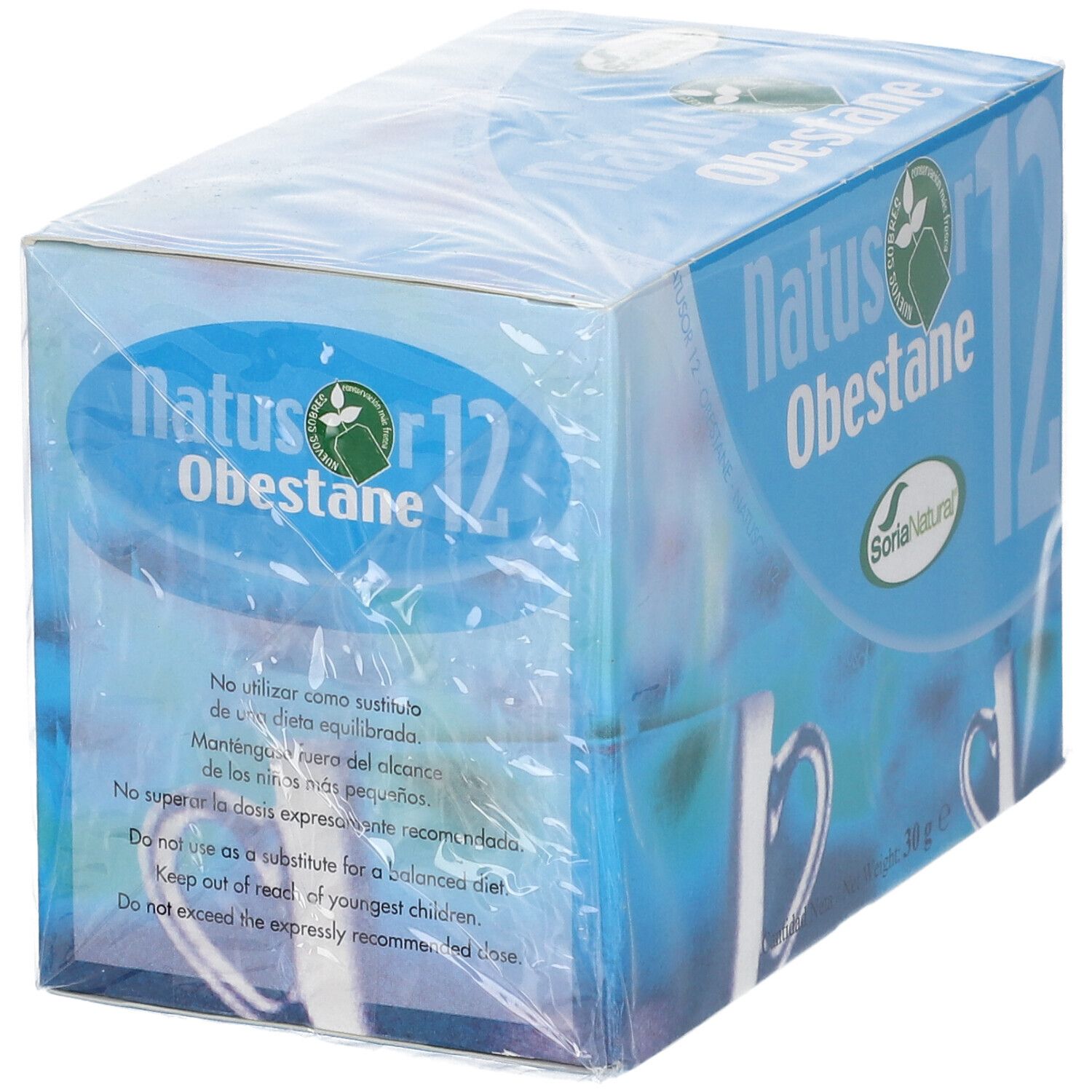 Soria Natural Natusor 12 Obestane Tea