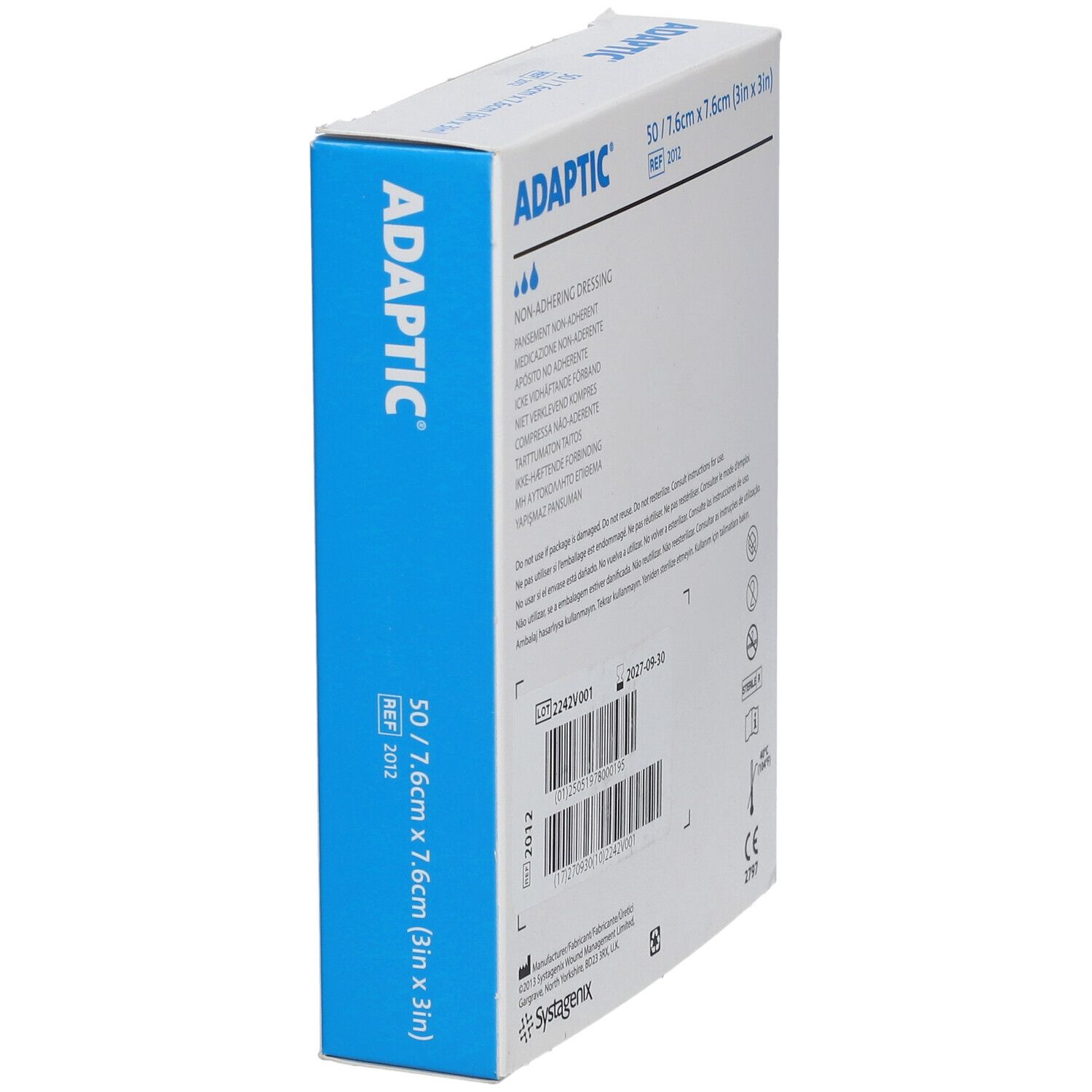 ADAPTIC® Medicazione Non-Aderente7.6 cmx 7.6 cm