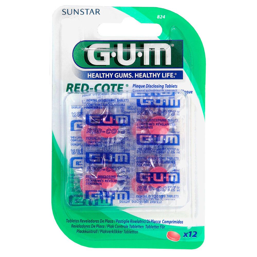 Gum Red-Cote Dental Plaque Sentinal