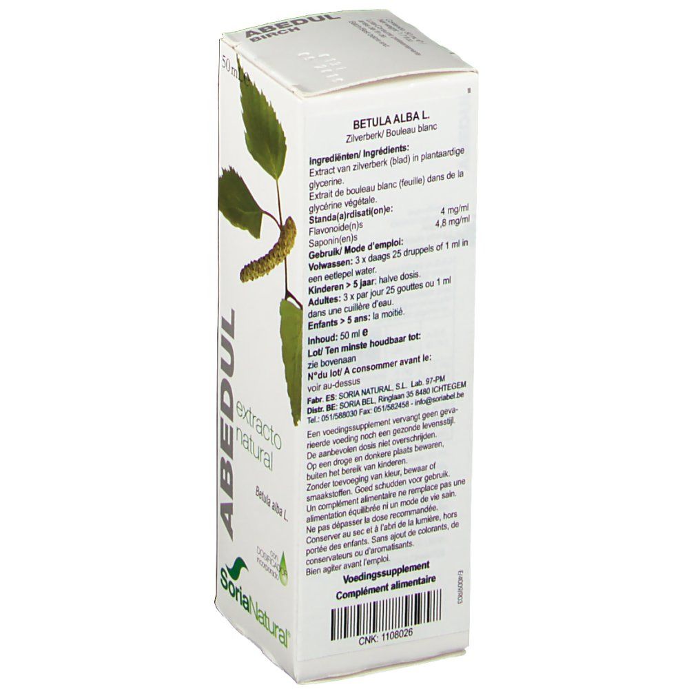 Soria Natural Betula Alba Extract