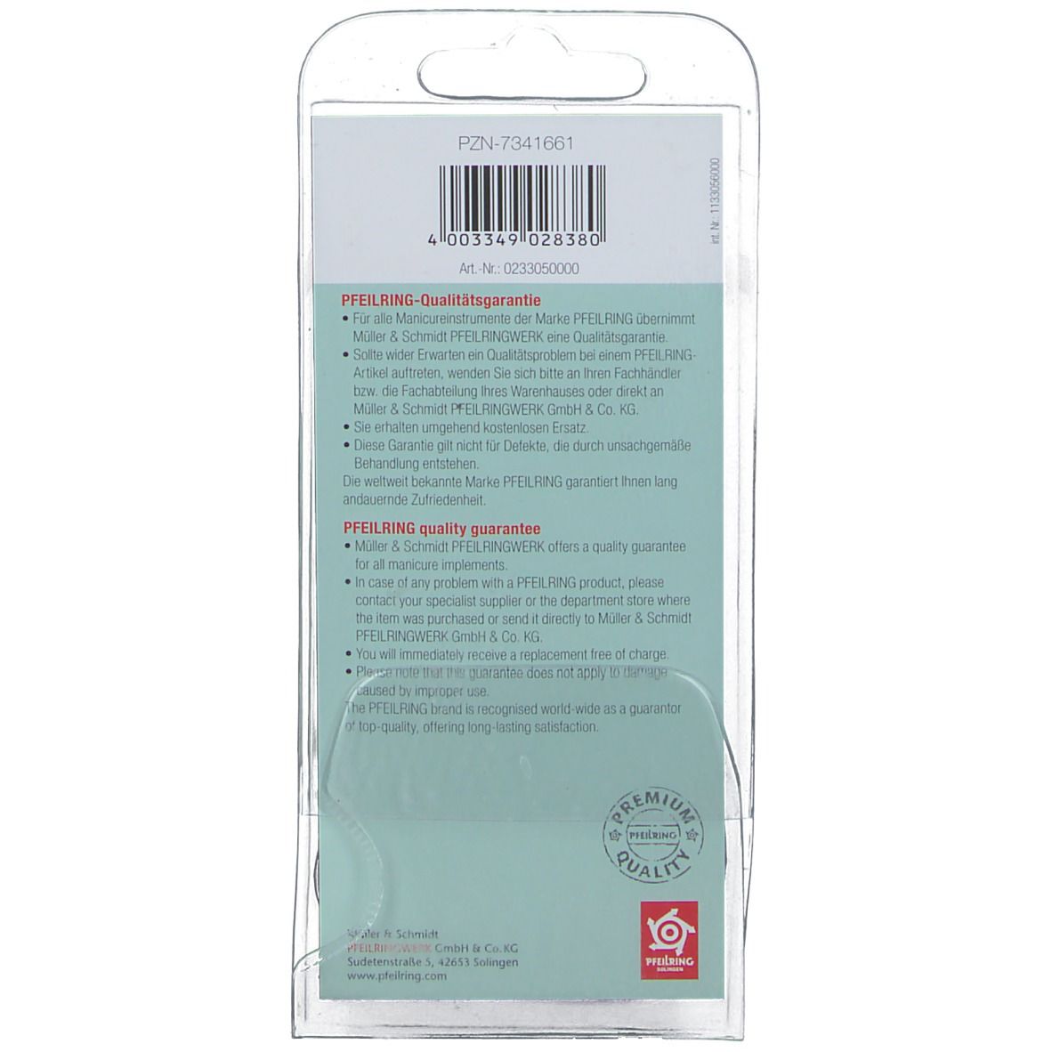 Pfeilring Nail Clippers Manicure Small Model