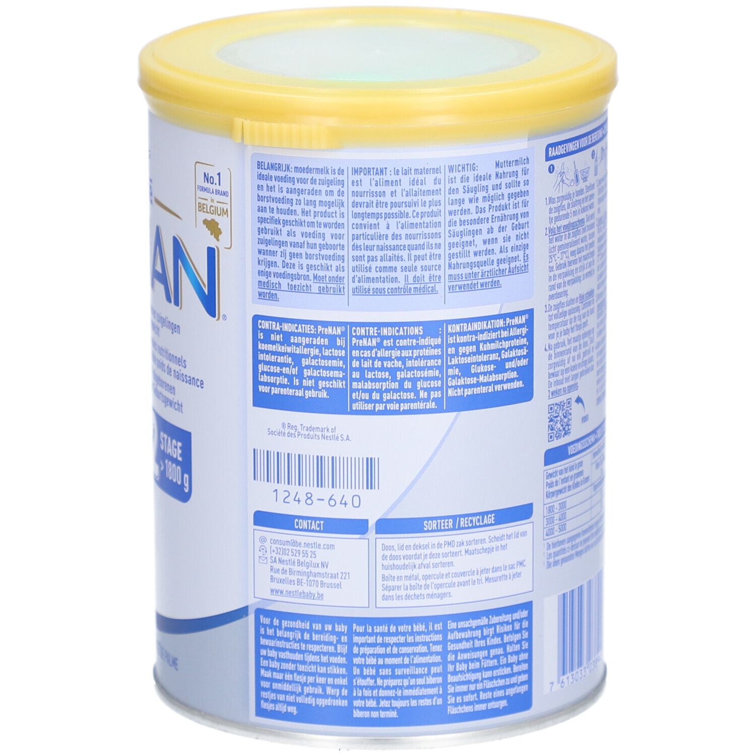Nestlé PreNAN Stage 2