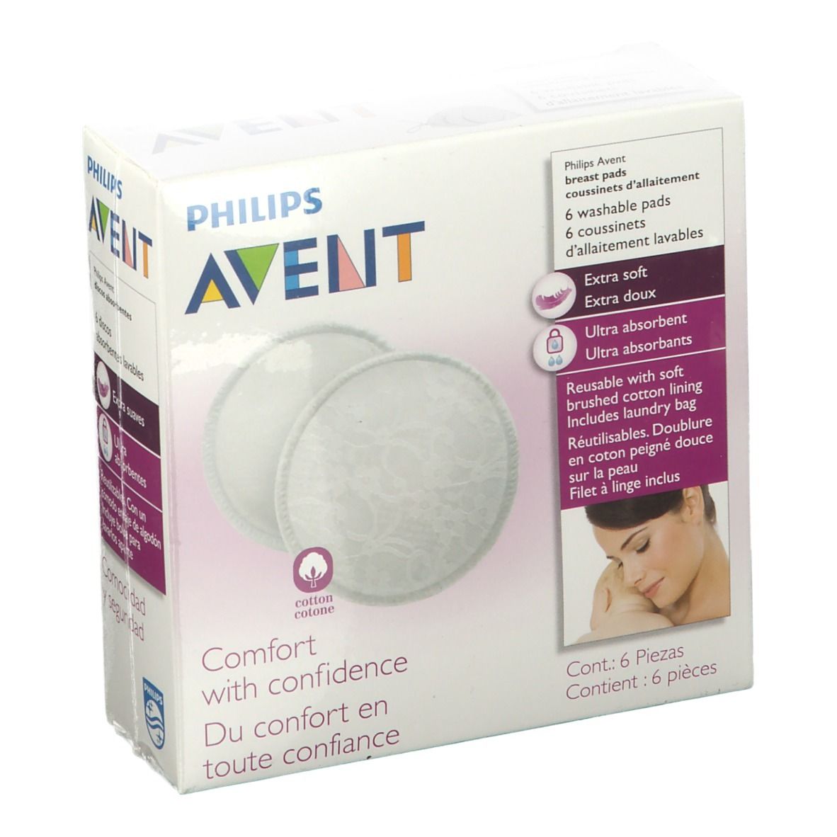 Avent Washable Nursing Pads
