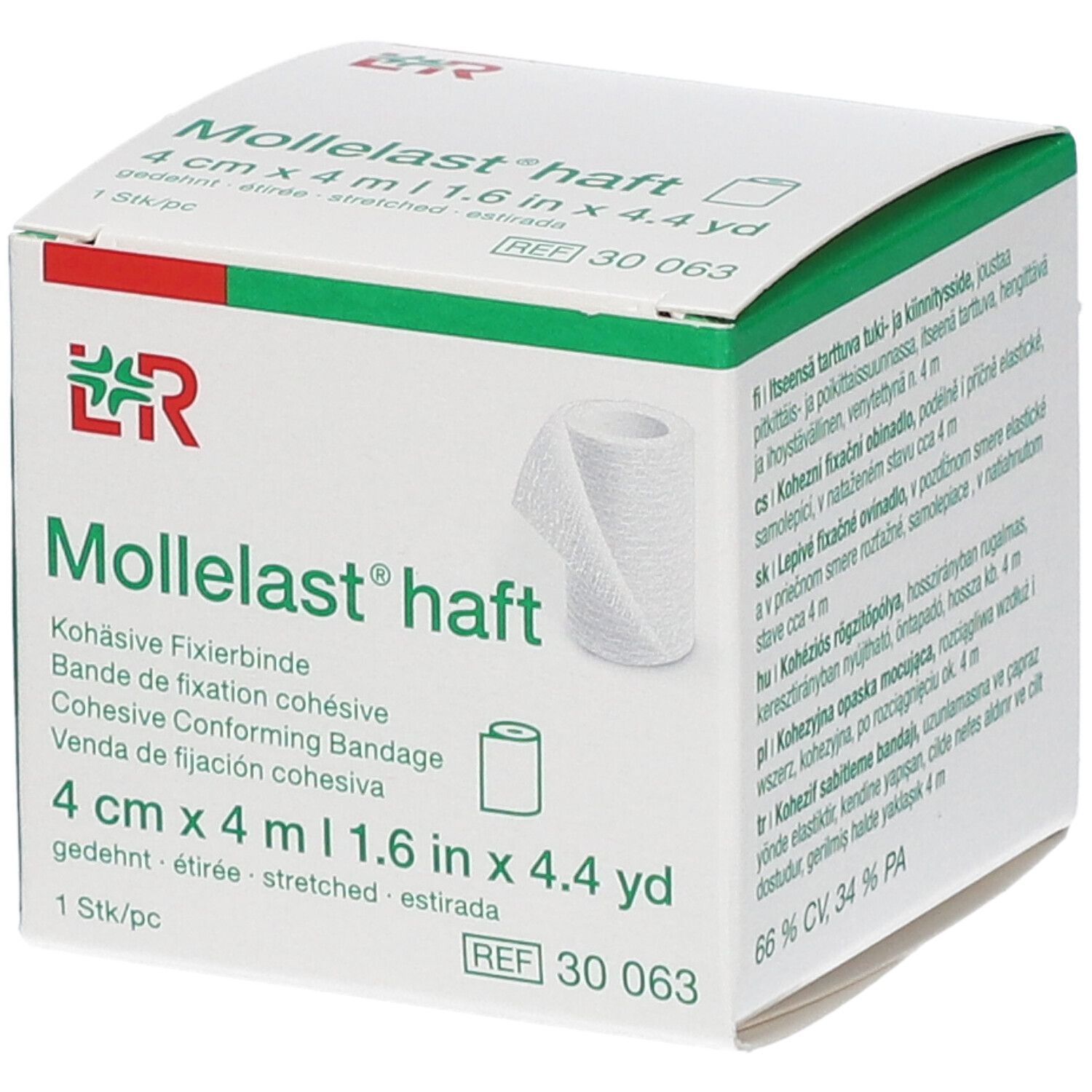 Lohmann & Rauscher Mollelast® Haft 4 cm x 4 m