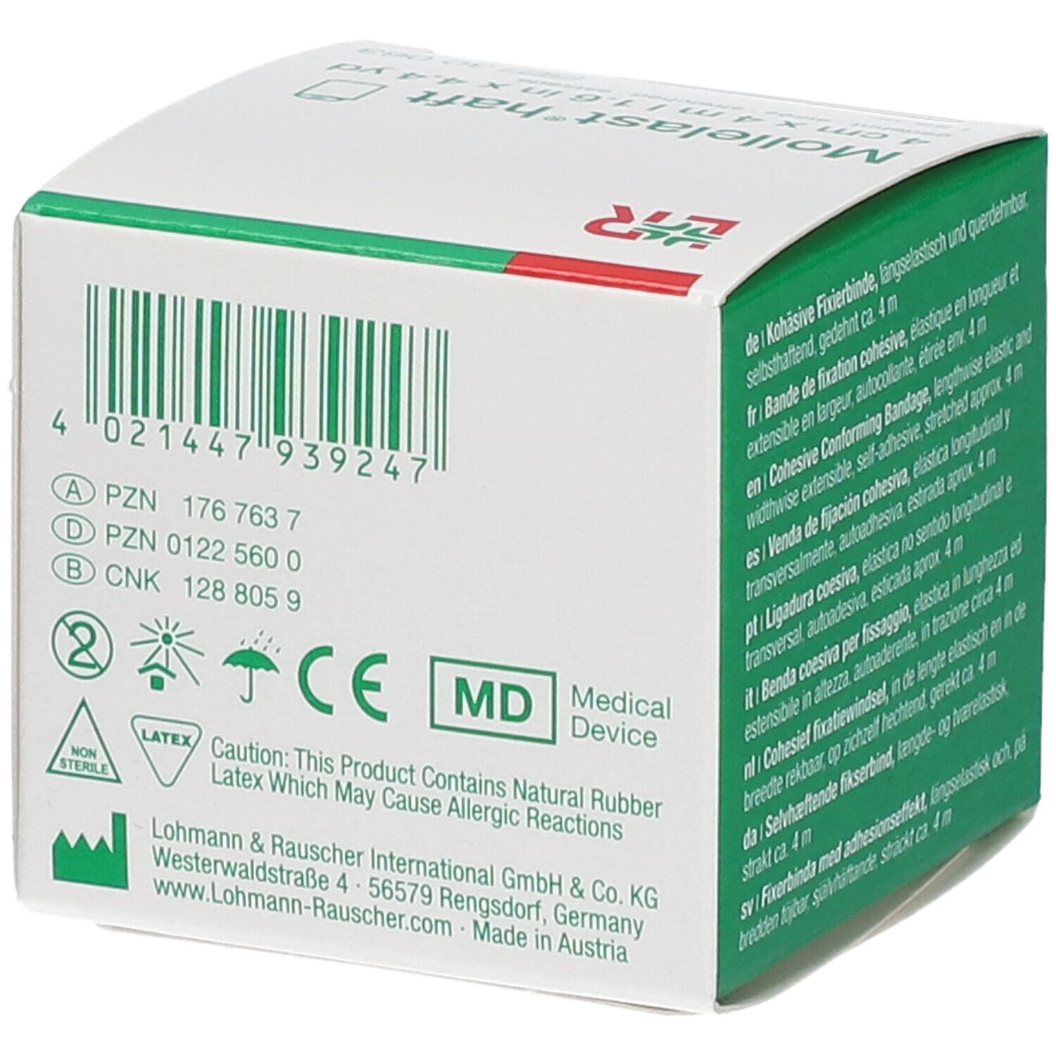 Lohmann & Rauscher Mollelast® Haft 4 cm x 4 m