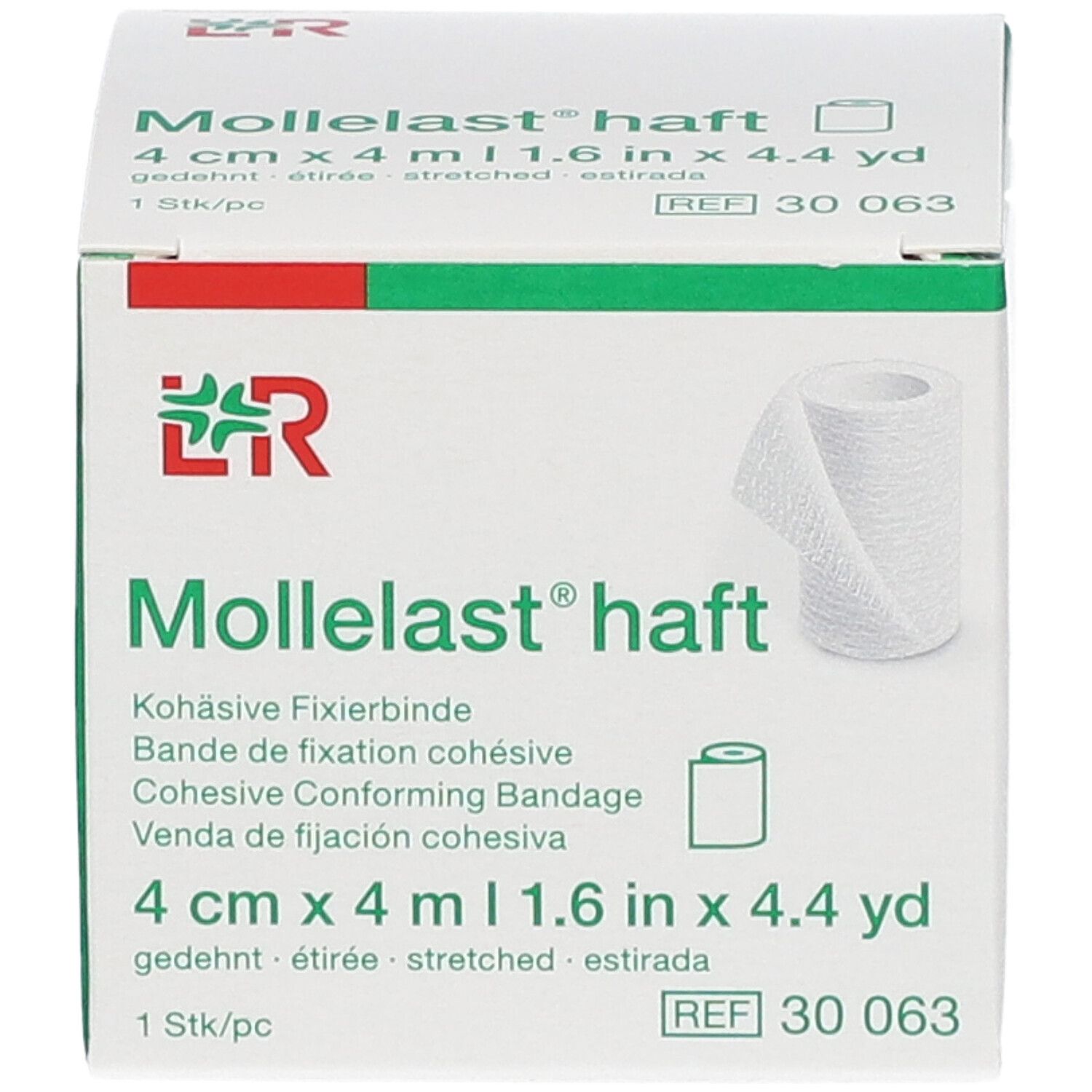 Lohmann & Rauscher Mollelast® Haft 4 cm x 4 m
