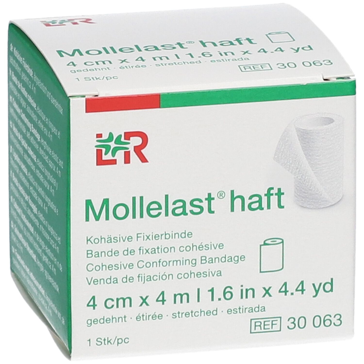 Lohmann & Rauscher Mollelast® Haft 4 cm x 4 m