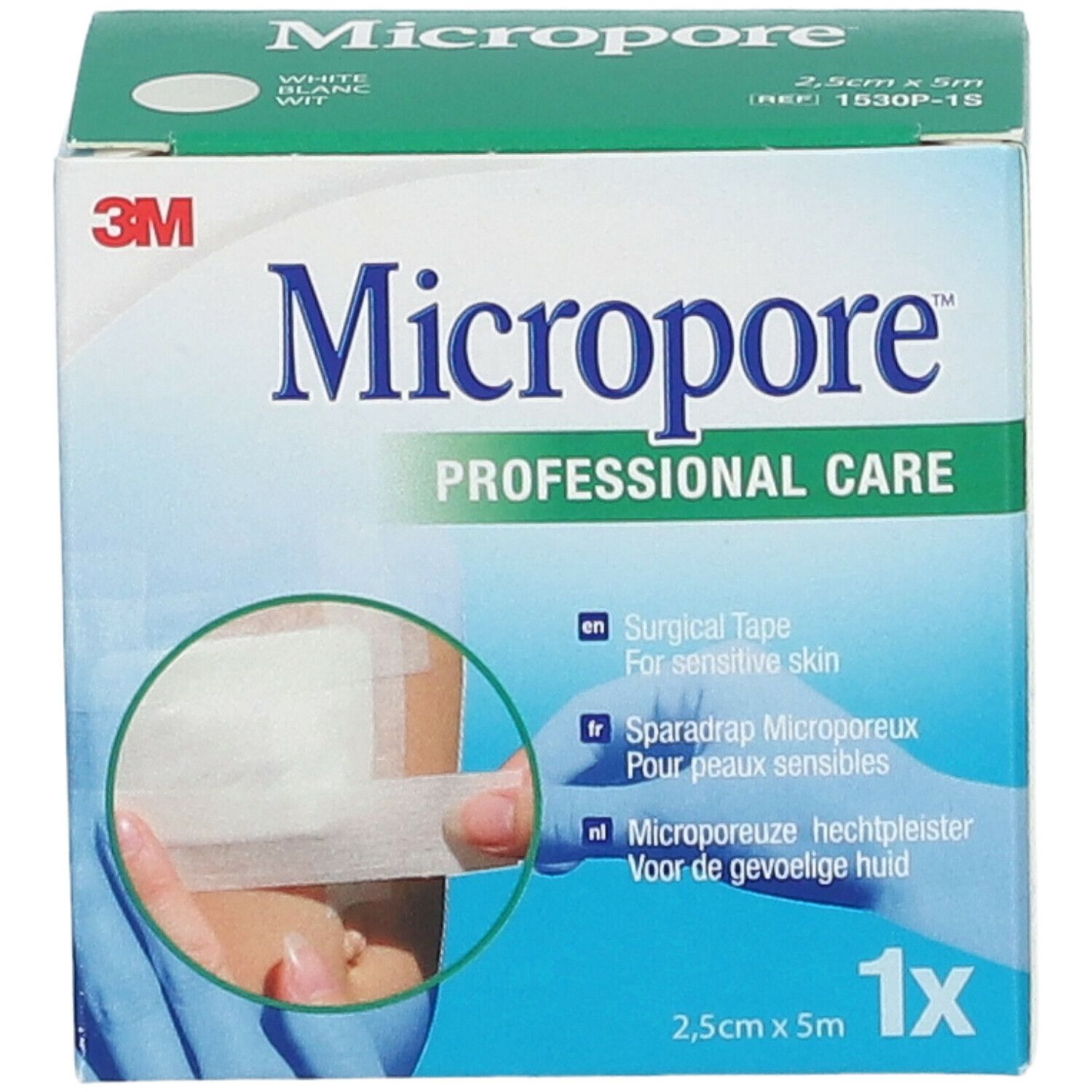 3M Micropore Cerotto Adesico Chirurgico 2.5cm x 5m 1530/2b