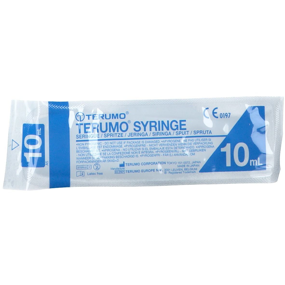 Terumo Disposable Syringe Without Needle Luer Lock 10ml