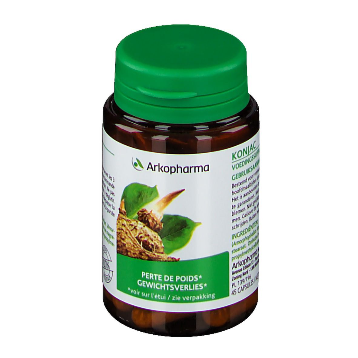 Arkogelules Konjac Vegetal