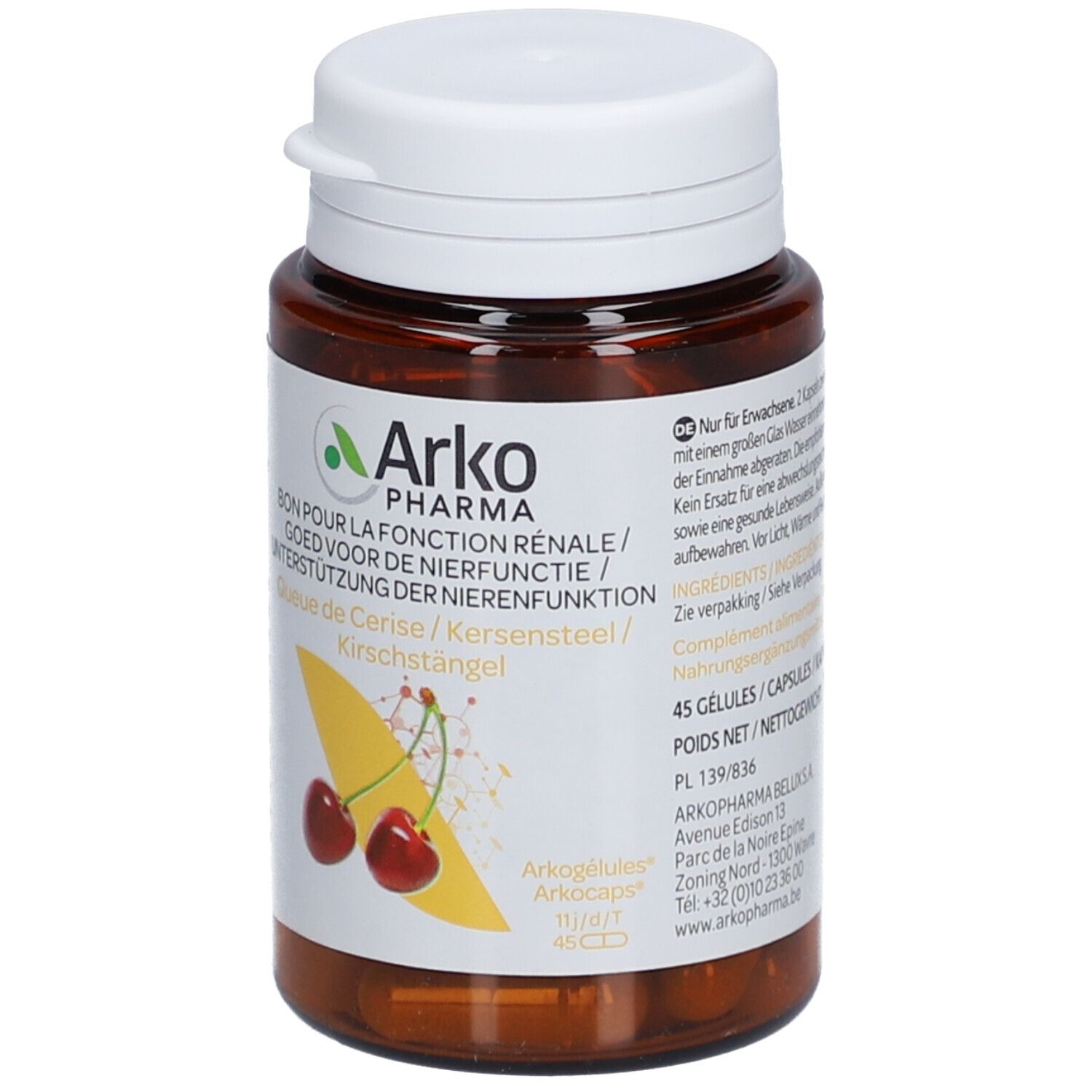 Arkogelules Cherry Stem Vegetal