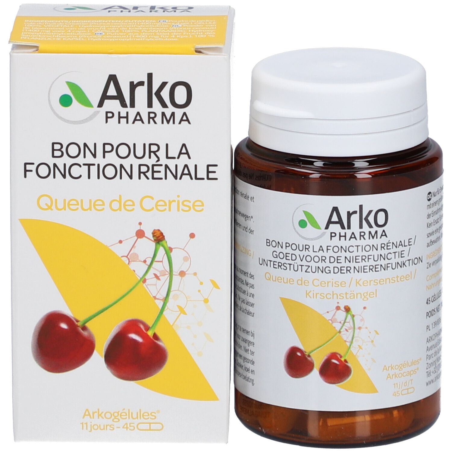 Arkogelules Cherry Stem Vegetal