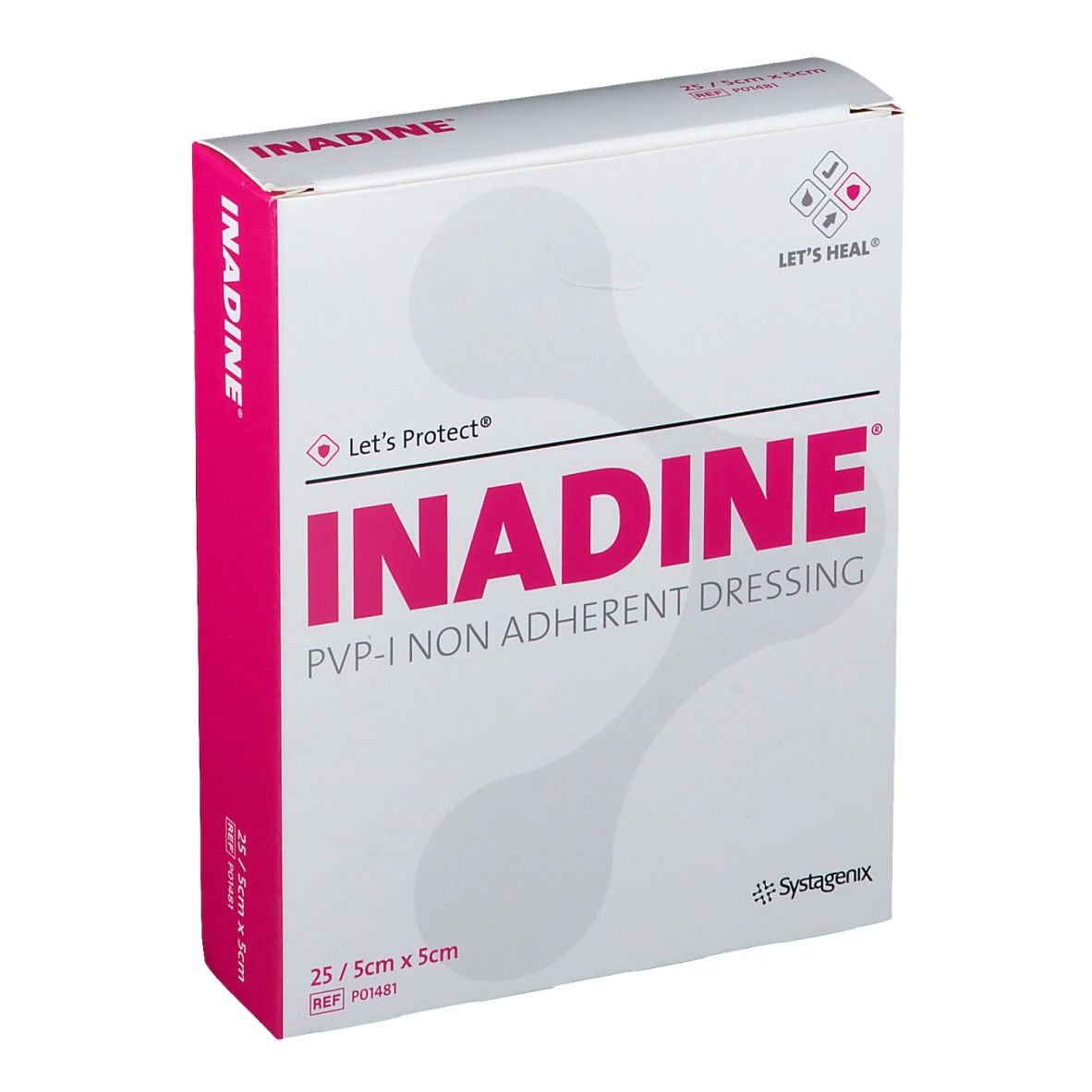 Inadine®  5 cm x 5 cm