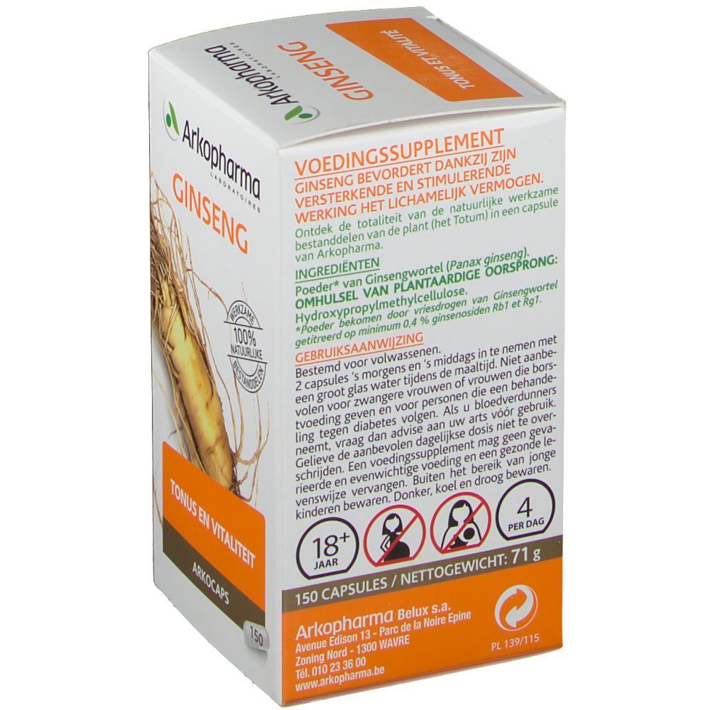 Arkocaps Ginseng Vegetale