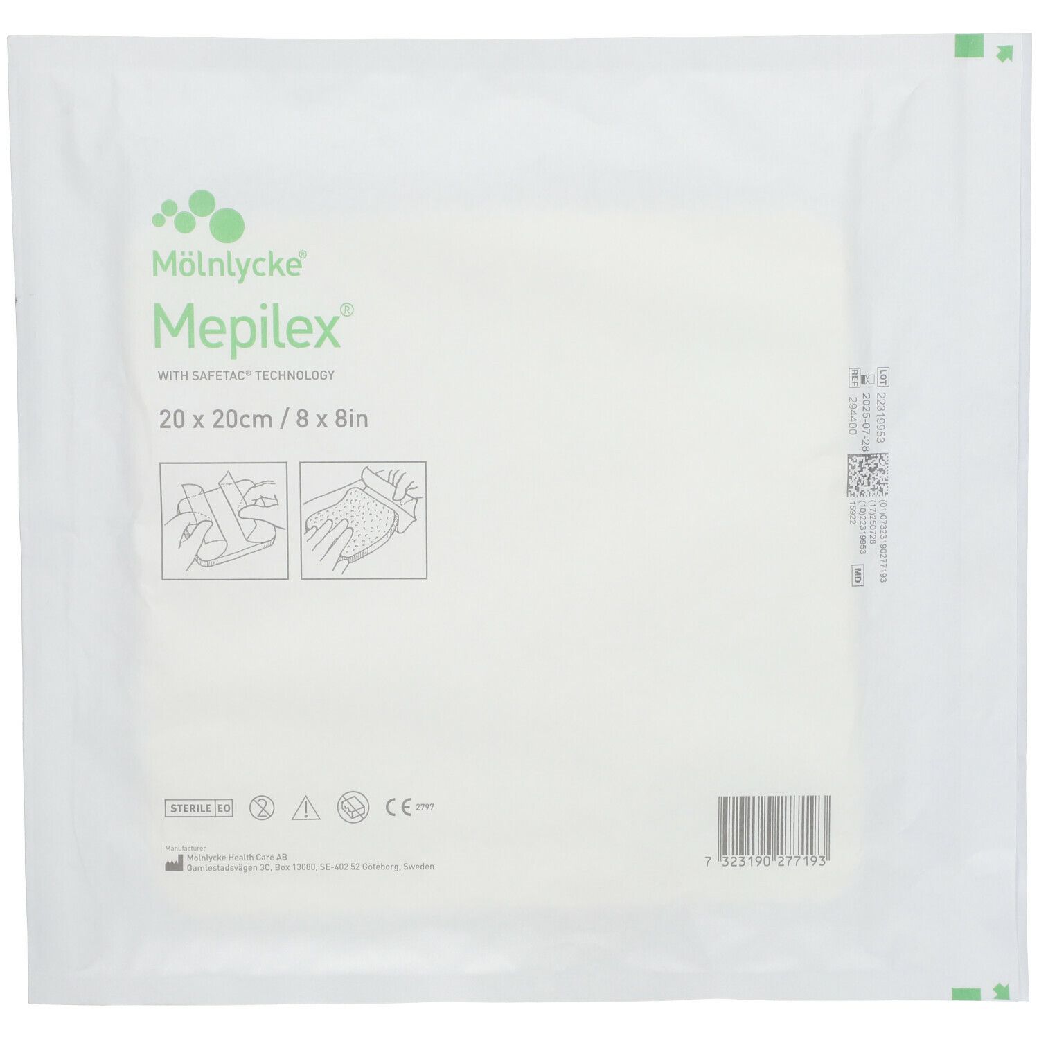 Mepilex® 20 x 20 cm