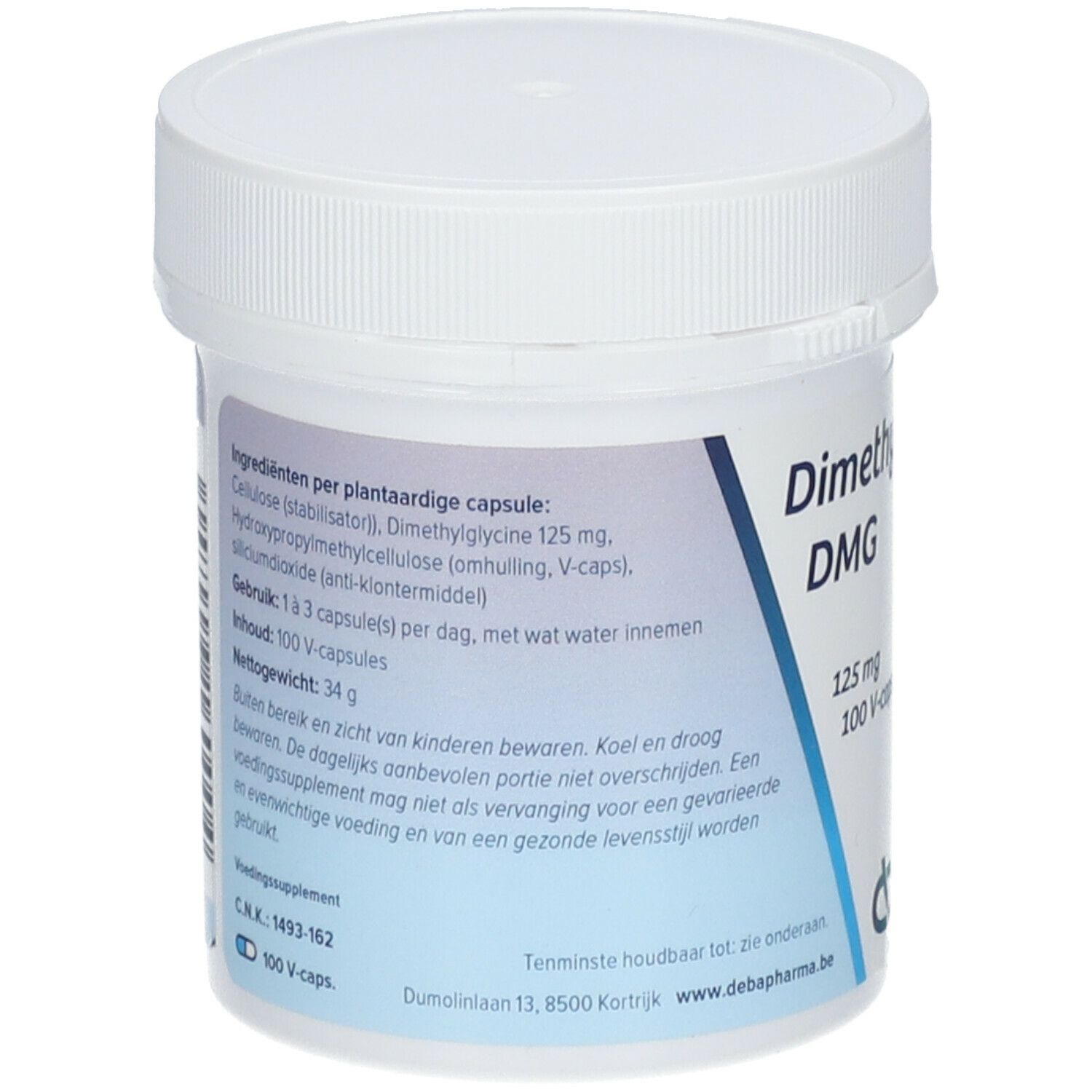 Deba Pharma Vitamine B-15 DMG 125mg