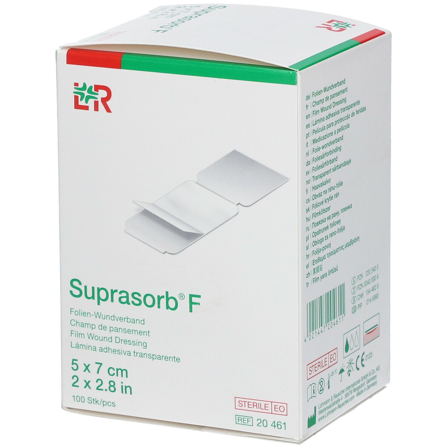 Suprasorb® F Medicazione a pellicola 5 cm x 7 cm
