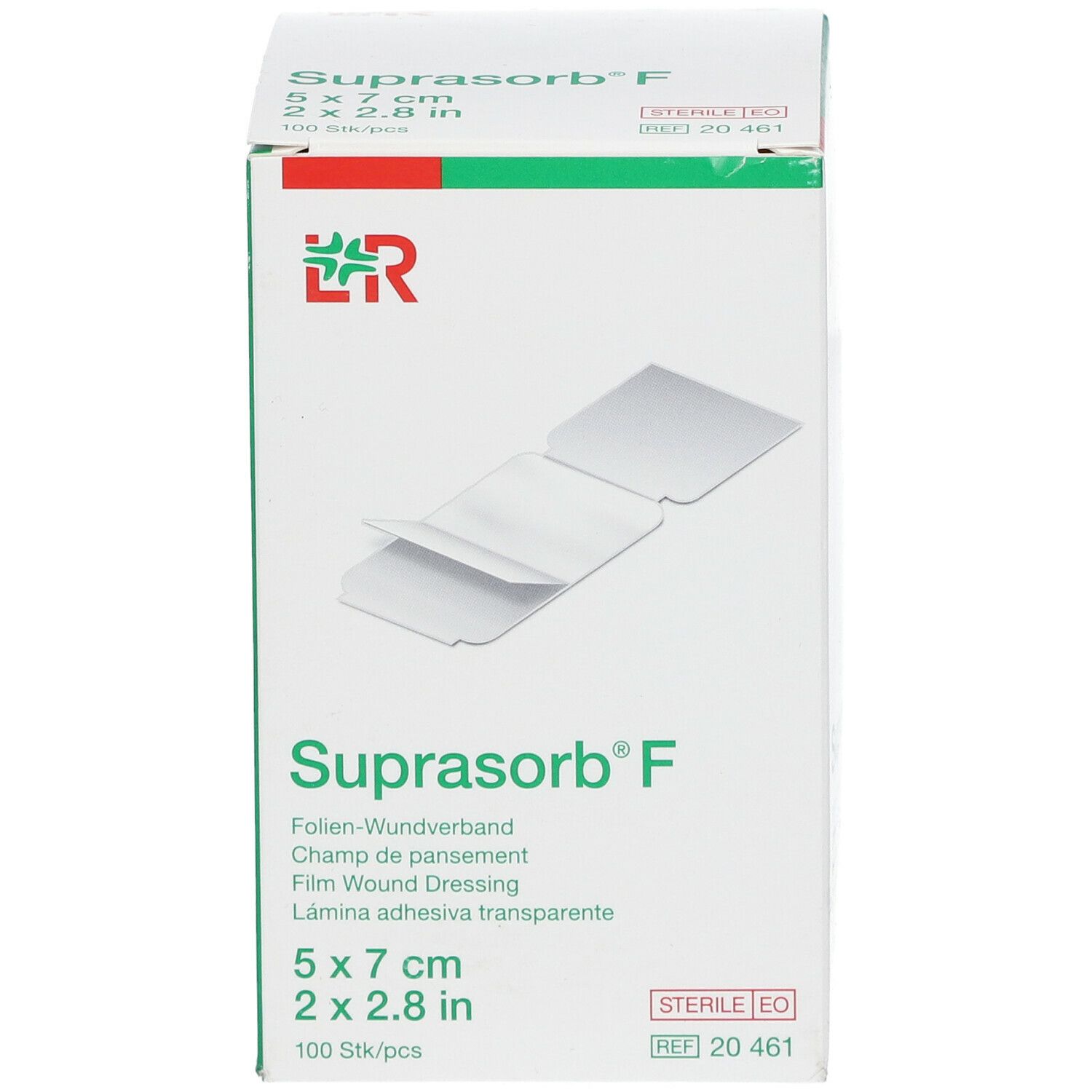 Suprasorb® F Medicazione a pellicola 5 cm x 7 cm