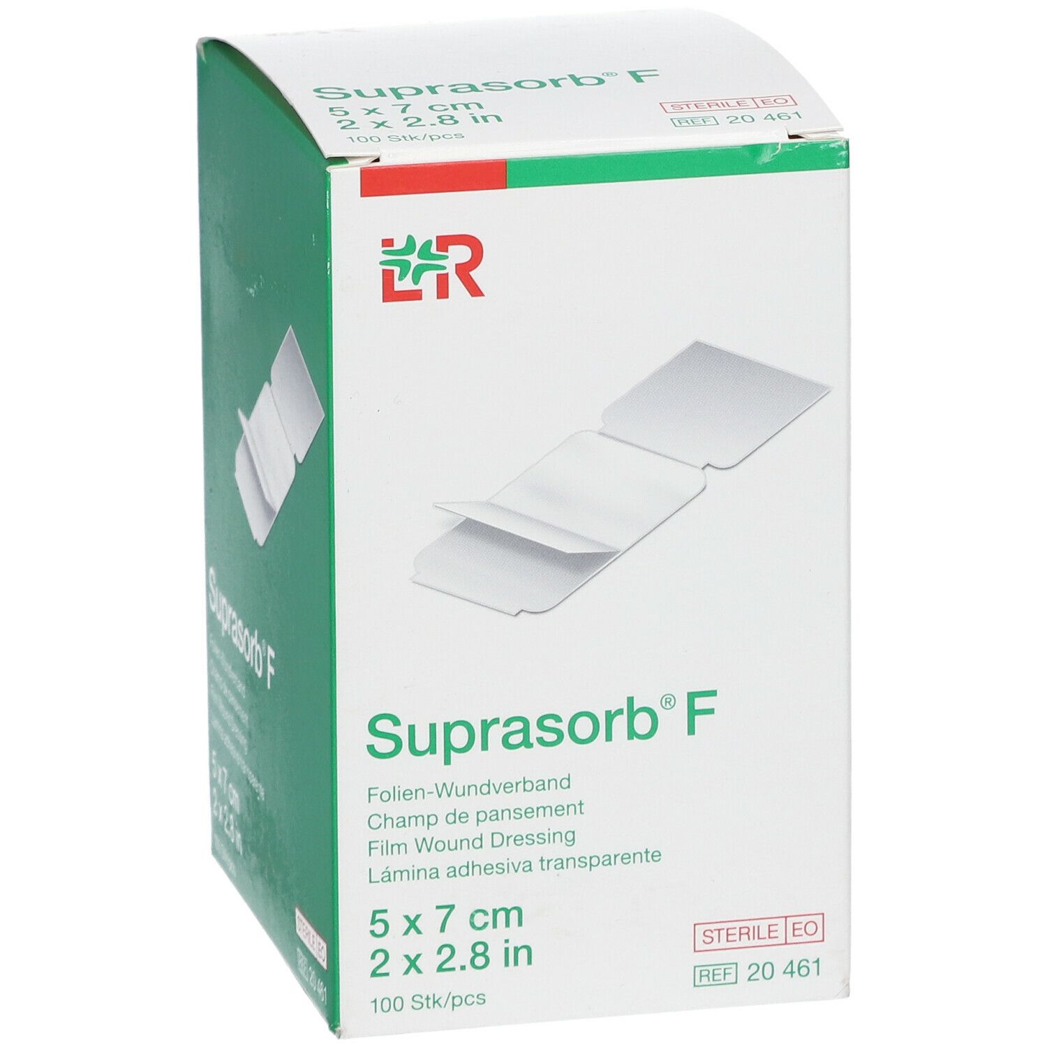 Suprasorb® F Medicazione a pellicola 5 cm x 7 cm