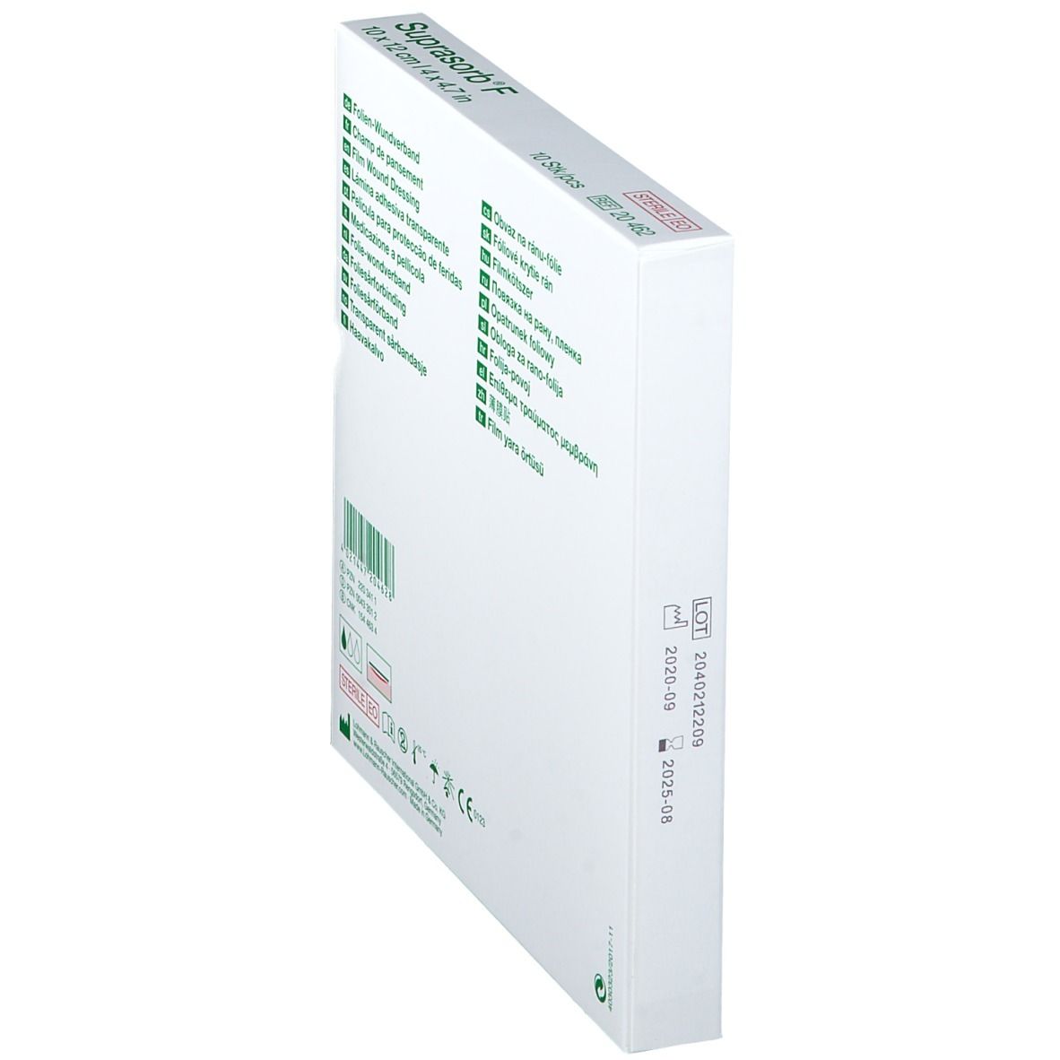 Suprasorb® F Medicazione sulla ferita in film 10 x 12 cm