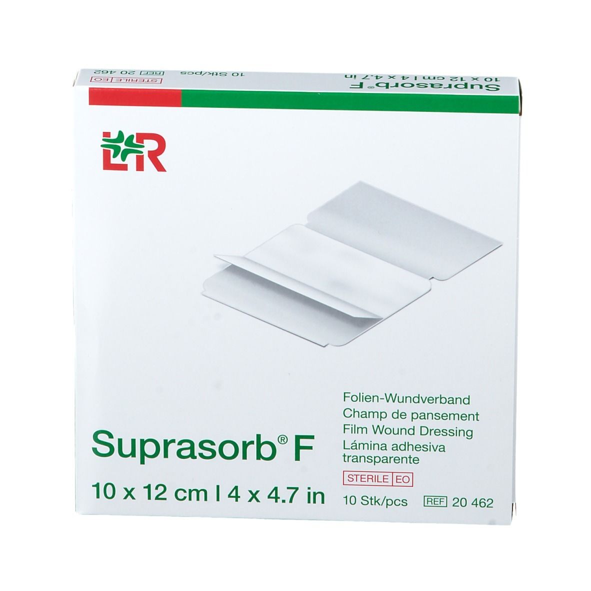 Suprasorb® F Medicazione sulla ferita in film 10 x 12 cm