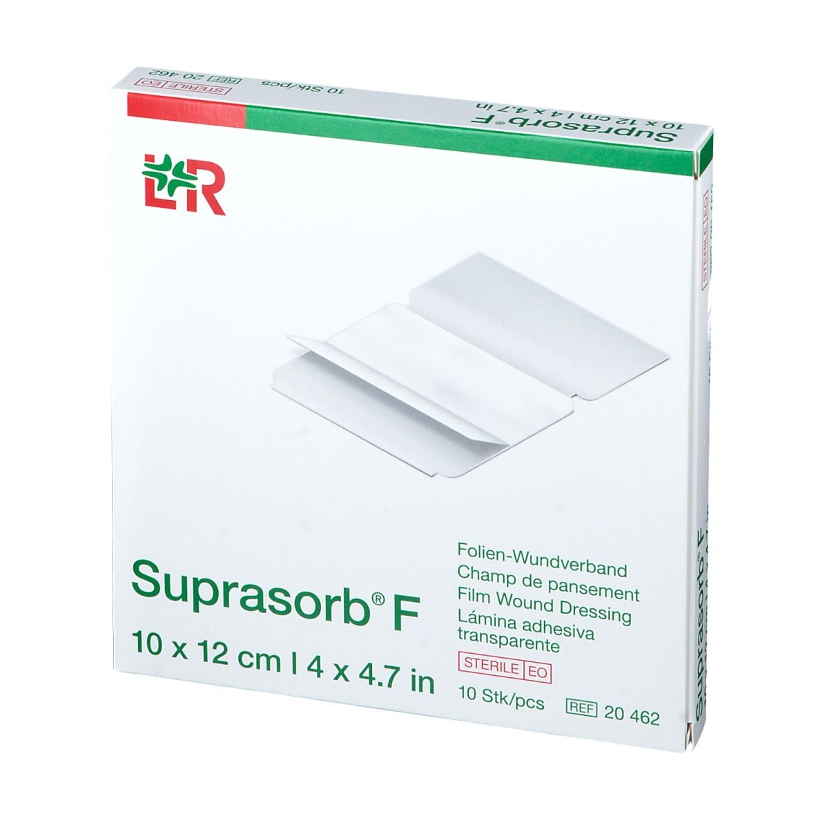 Suprasorb® F Medicazione sulla ferita in film 10 x 12 cm