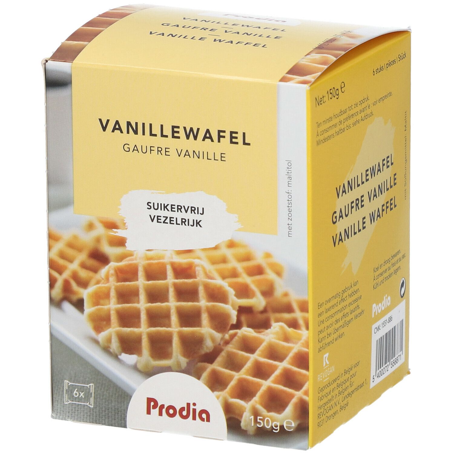 Prodia Waffles Vaniglia