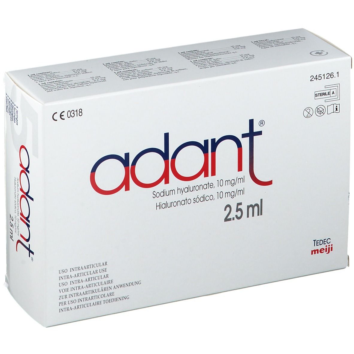 Adant Solution Injection IA 1%