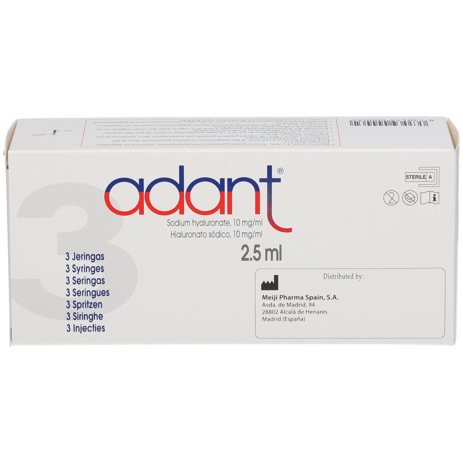 Adant Solution Injection IA 1%