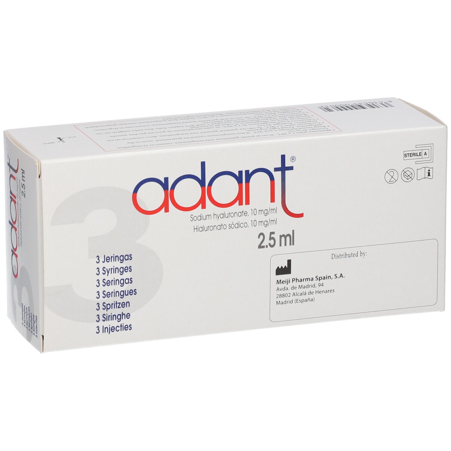 Adant Solution Injection IA 1%