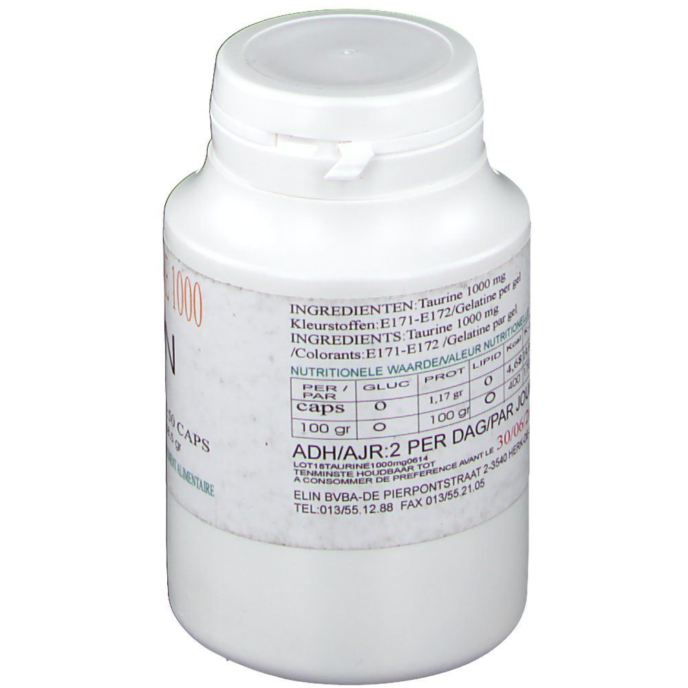 Taurine Elin 1000Mg